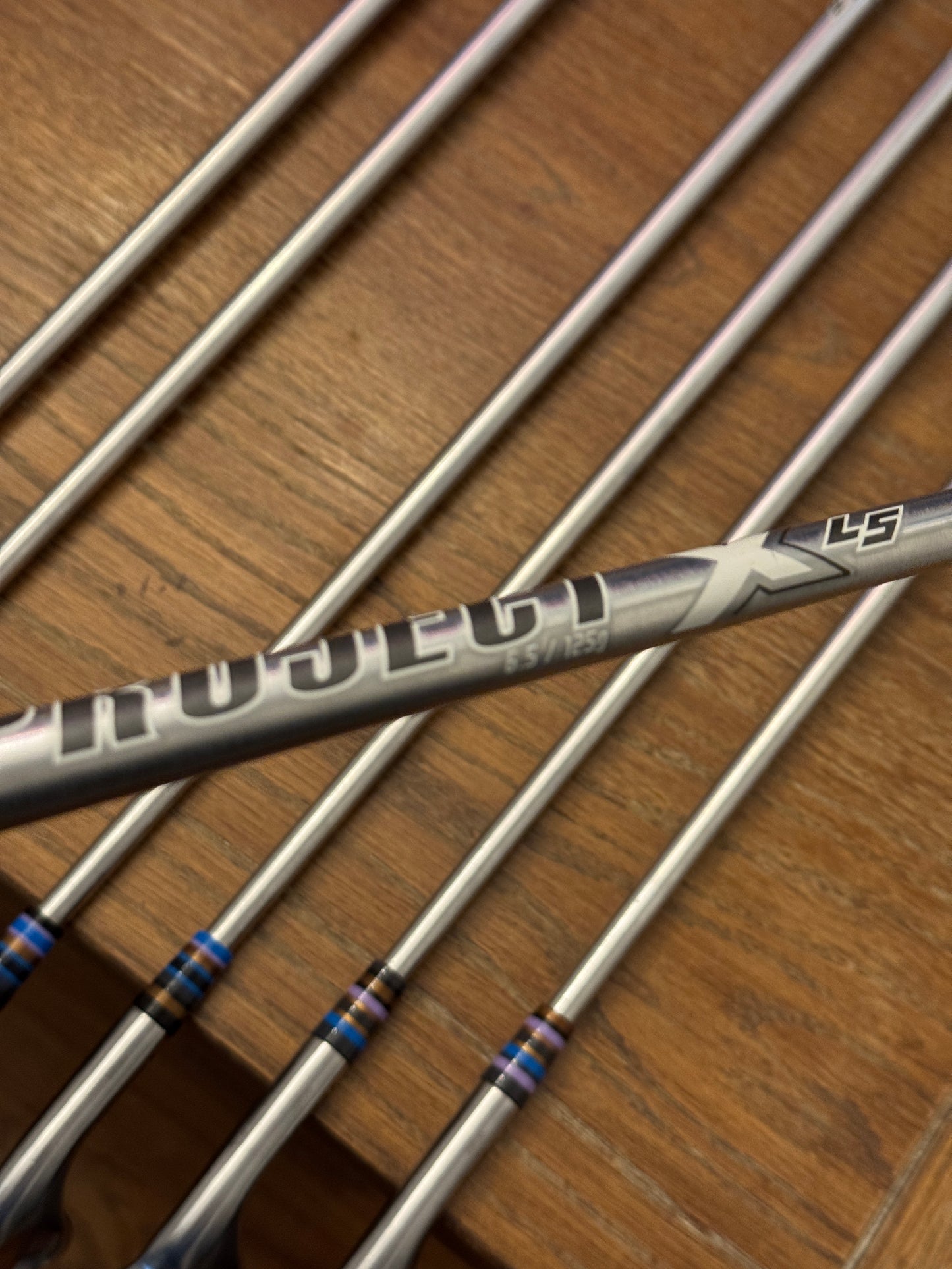 Titleist T100 ‘23 Iron Set (5-GW) / Project X LZ 6.5 125g shafts Xtra Stiff