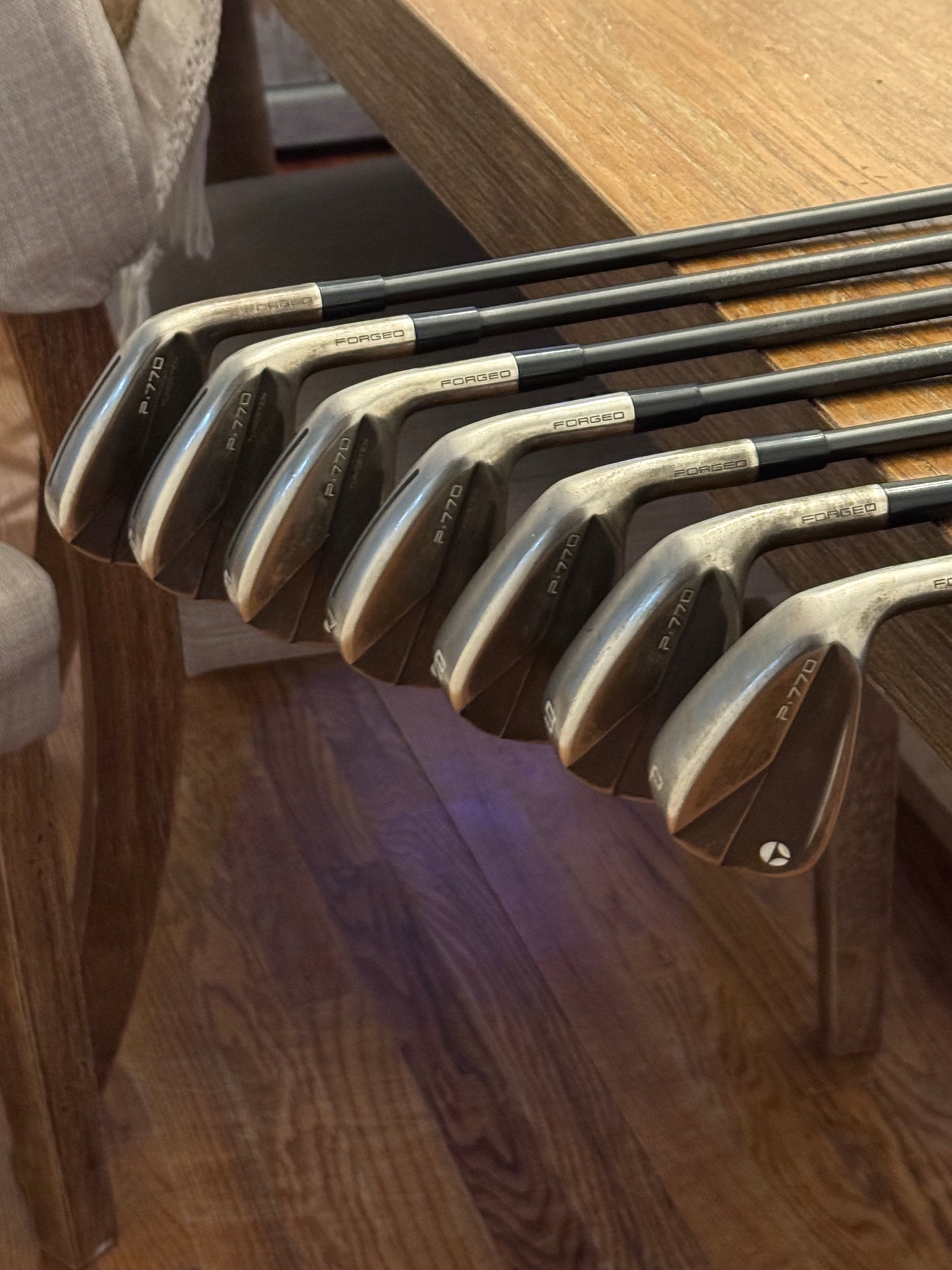 Taylormade P770 ‘23 Iron Set (4-PW) / KBS Tour C-Taper Lite 115X shafts Xtra Stiff