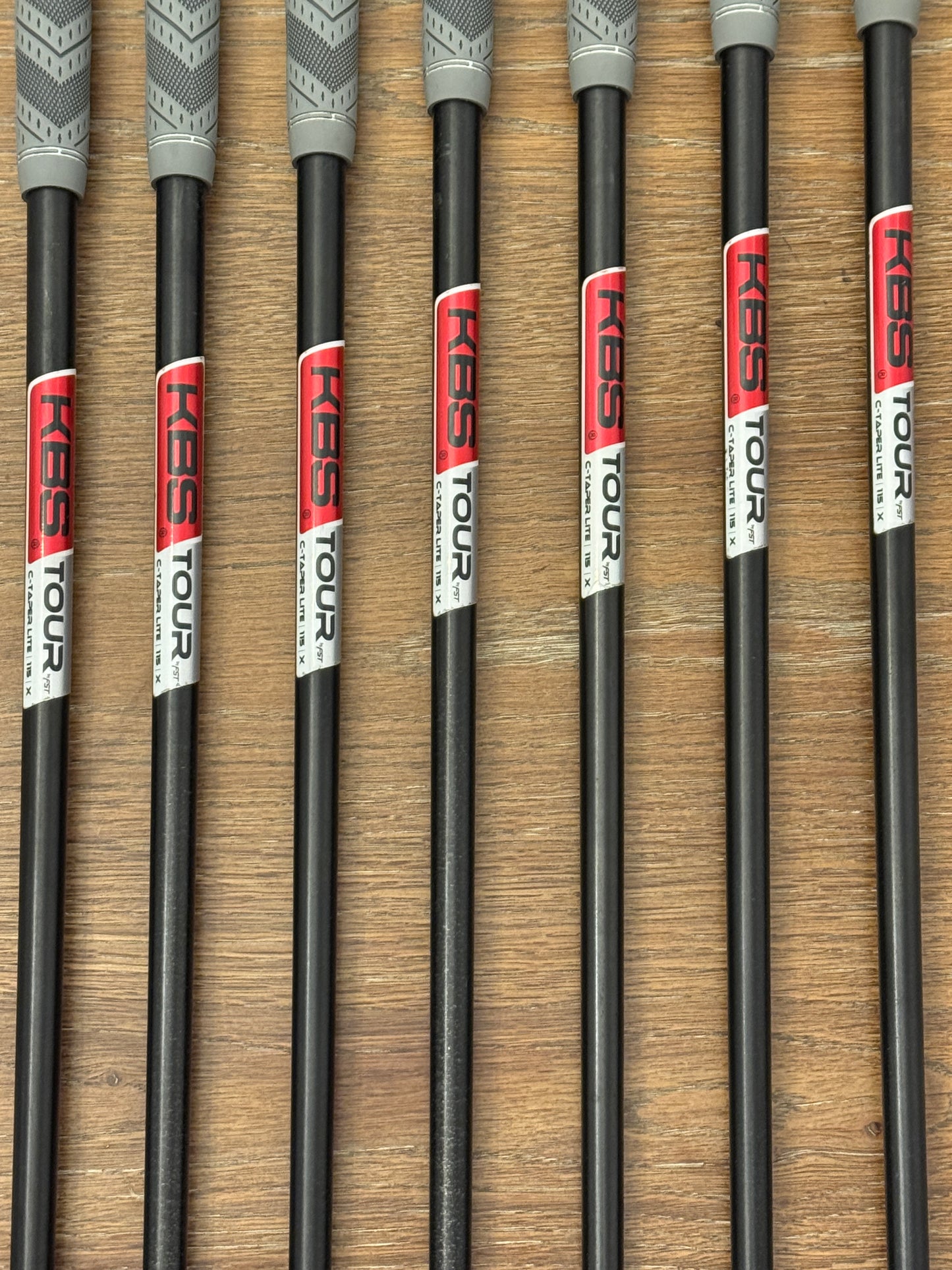 Taylormade P770 ‘23 Iron Set (4-PW) / KBS Tour C-Taper Lite 115X shafts Xtra Stiff