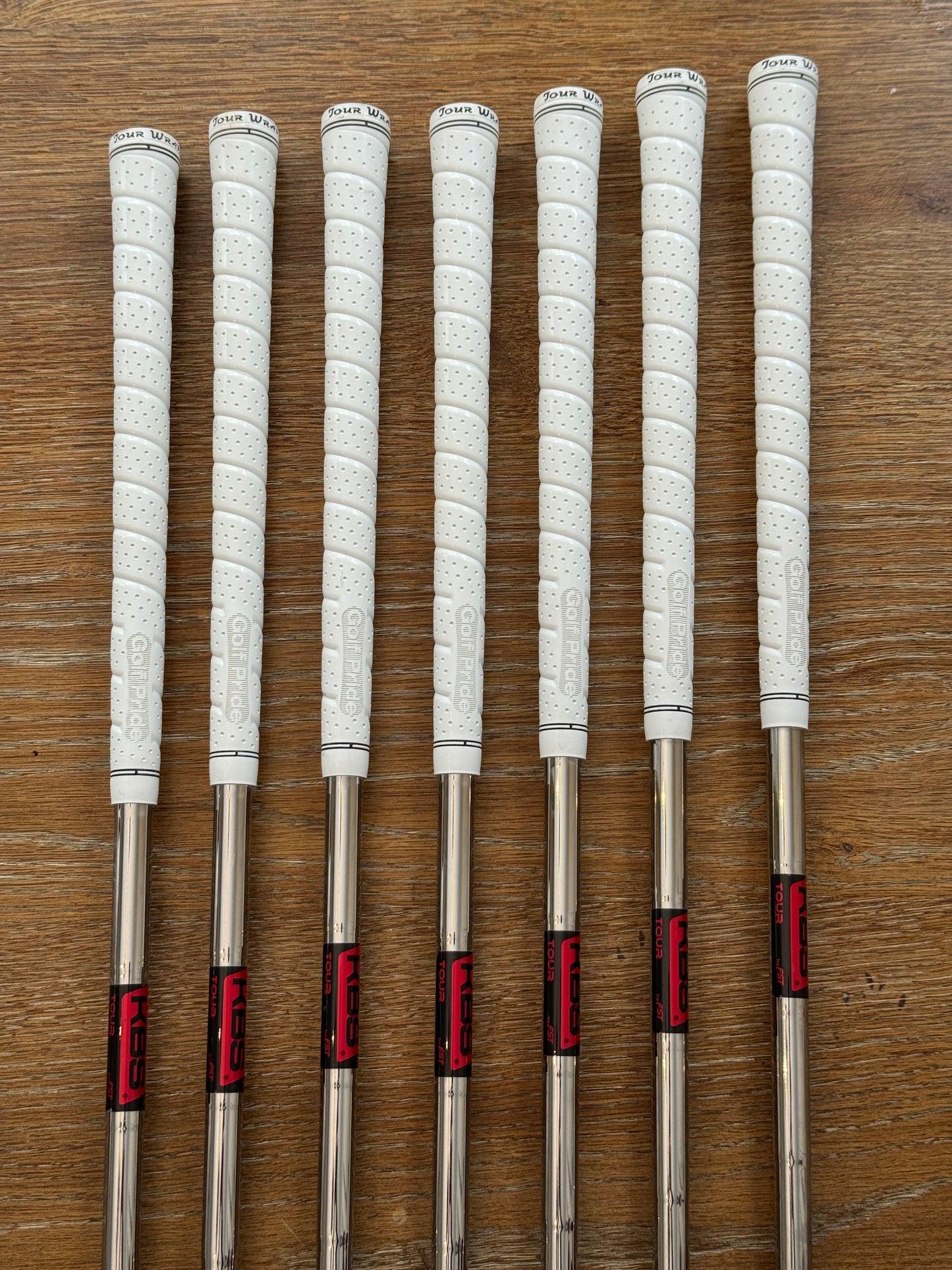 Taylormade P770 Iron Set (4-PW) / KBS TOUR X shafts (xtra stiff)