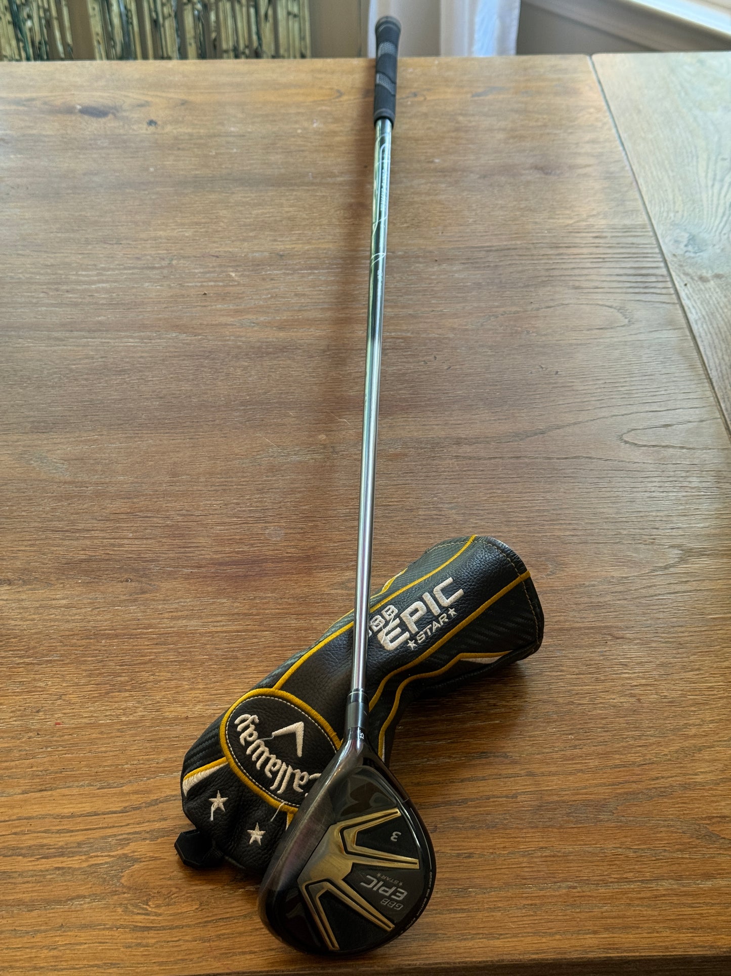 Callaway GBB Epic Star 3-wood (15°) / Grand Bassara GB49 Lite shaft (senior)