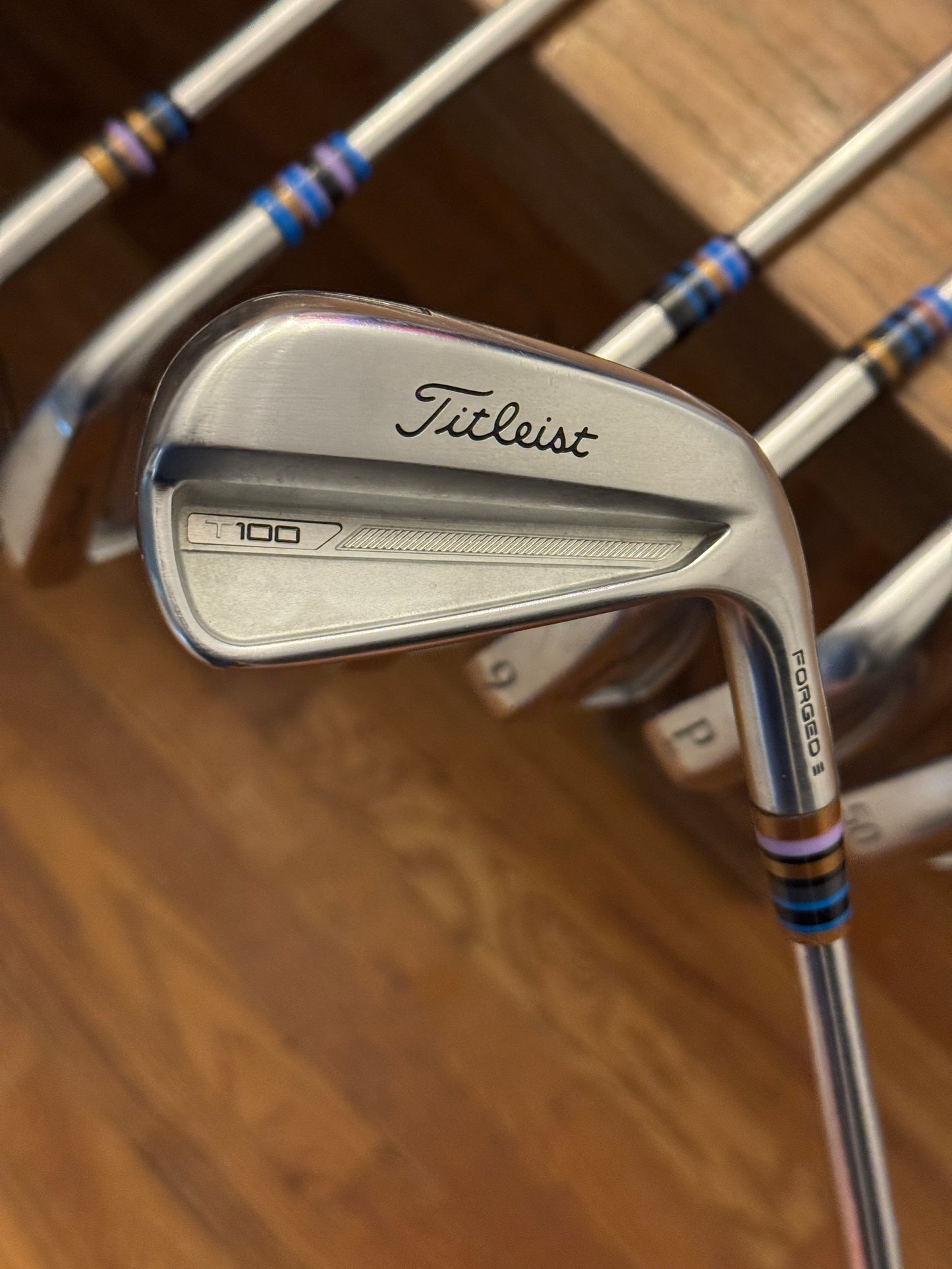 Titleist T100 ‘23 Iron Set (5-GW) / Project X LZ 6.5 125g shafts Xtra Stiff