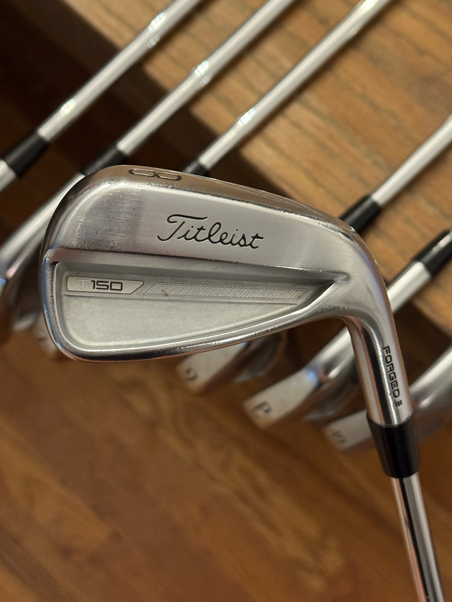 Titleist T150/T100 ‘23 Iron Set +1/2” (5-GW) / Dynamic Gold X100 shafts Xtra Stiff