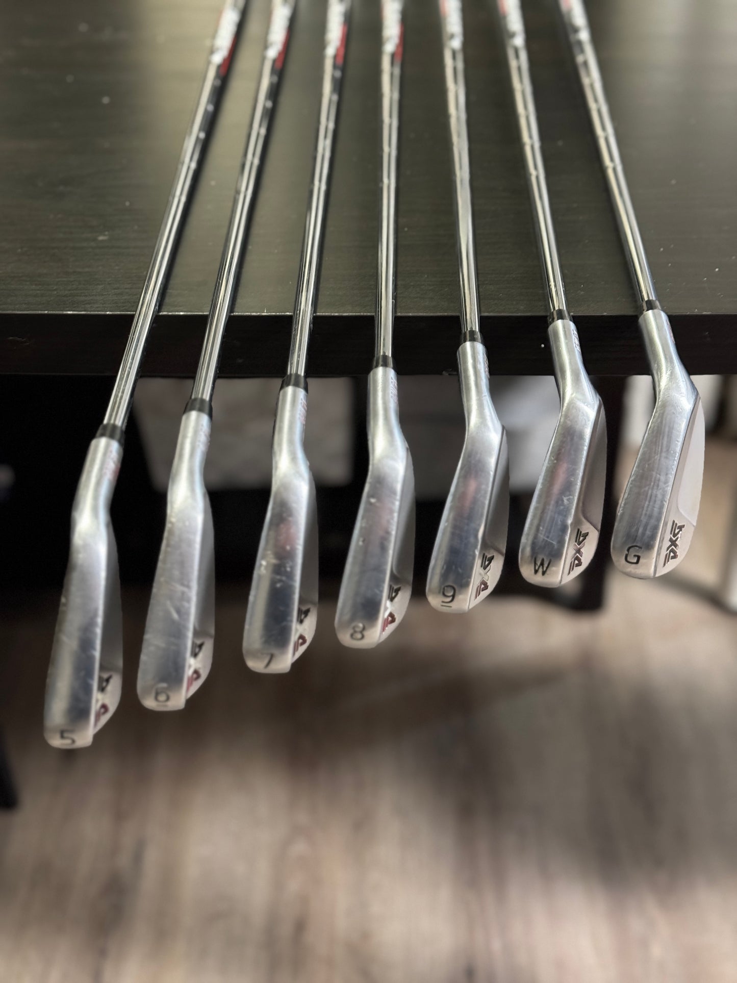 PXG 0211 ST Forged Iron Set (5-GW) / TT Elevate Tour shafts Stiff