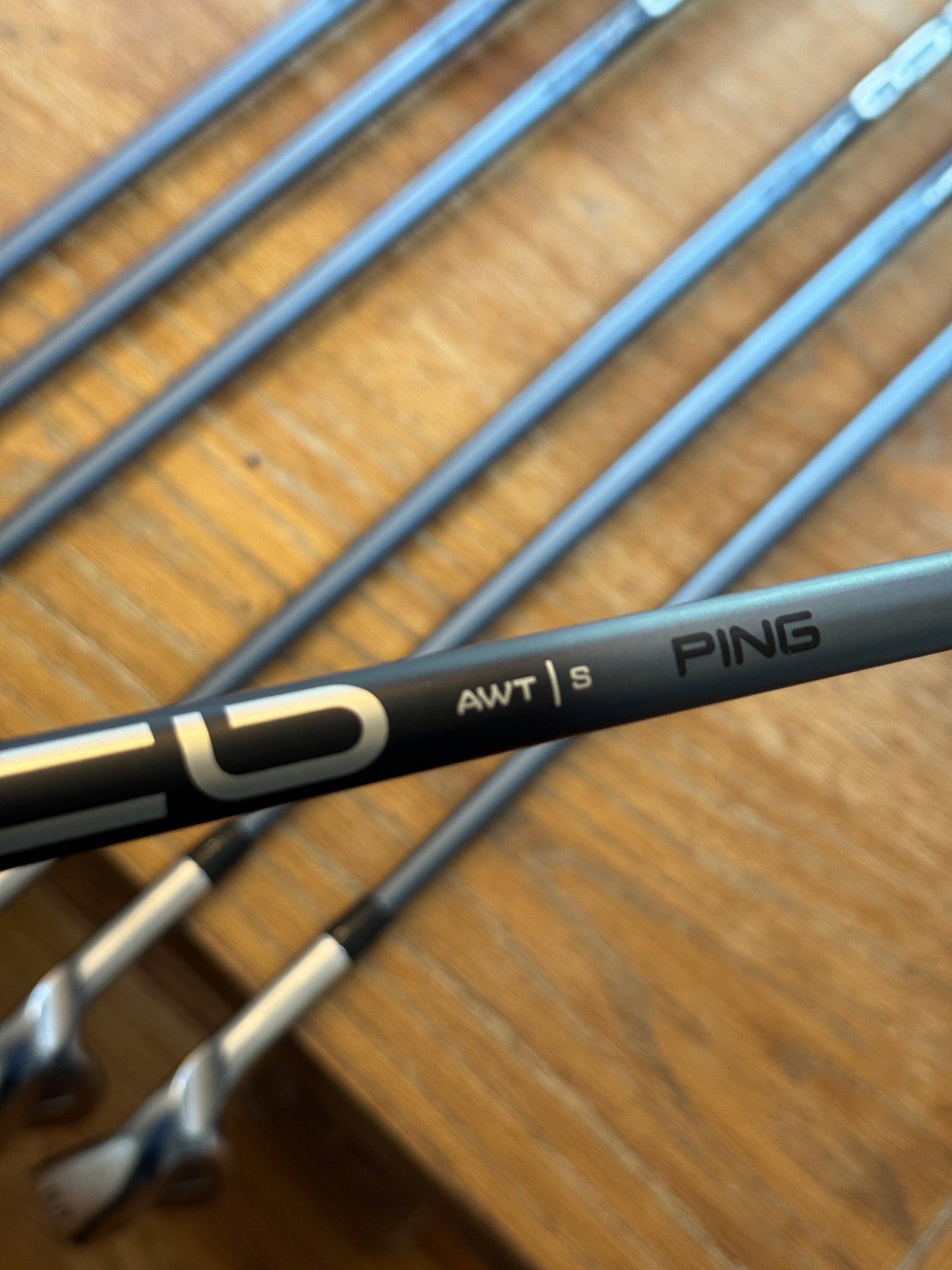 Ping i525 Iron Set (5-GW) / Ping ALTA CB shafts Stiff