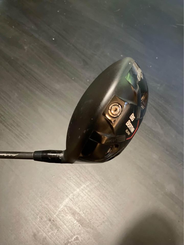 Callaway Big Bertha Alpha 816 9° Driver (Double Black Diamond) / Rogue ALDILA 110 MSI 60 8-S shaft Stiff