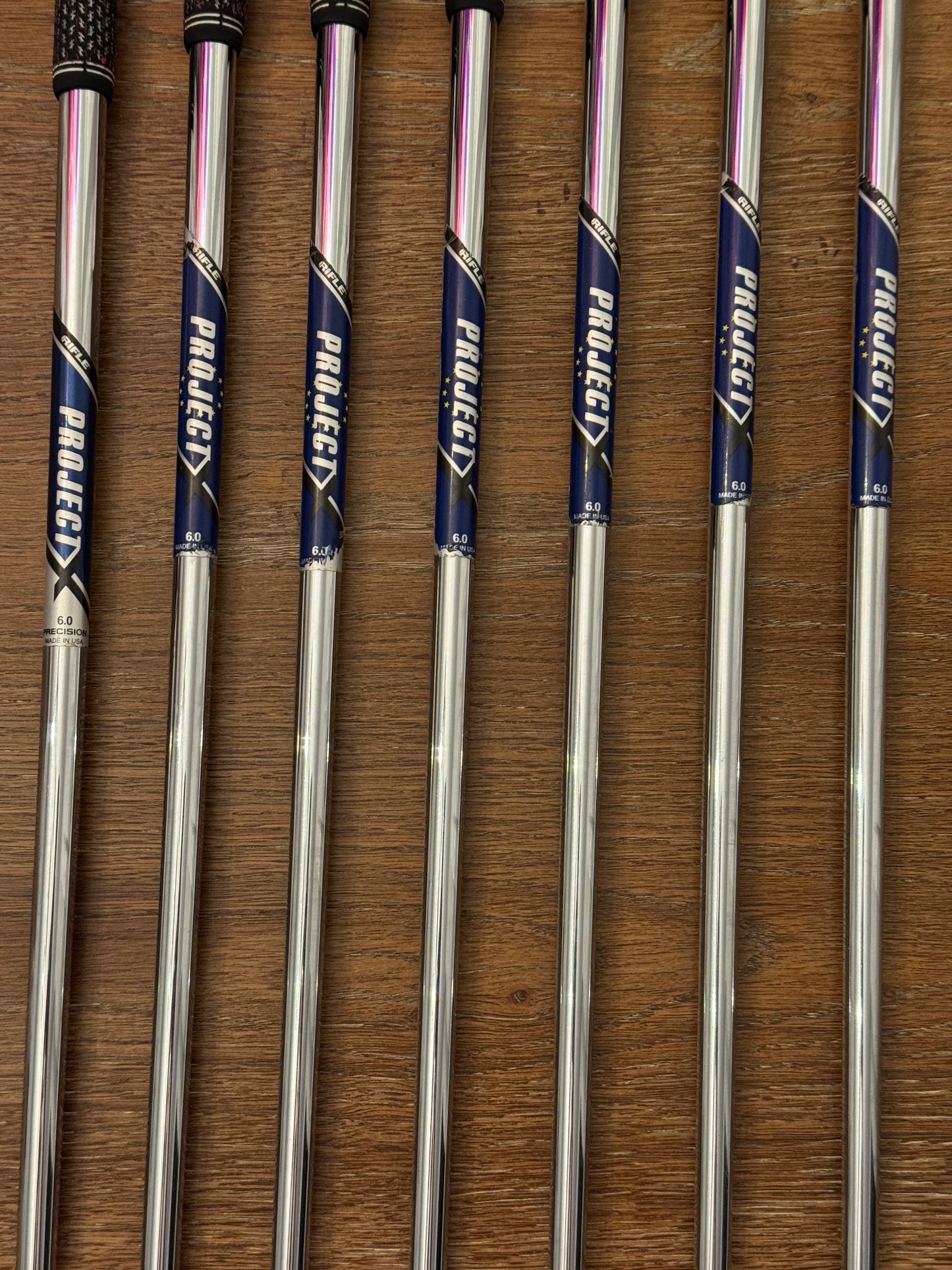 Taylormade P790 Iron Set (4-PW) / Project X 6.0 shafts Stiff