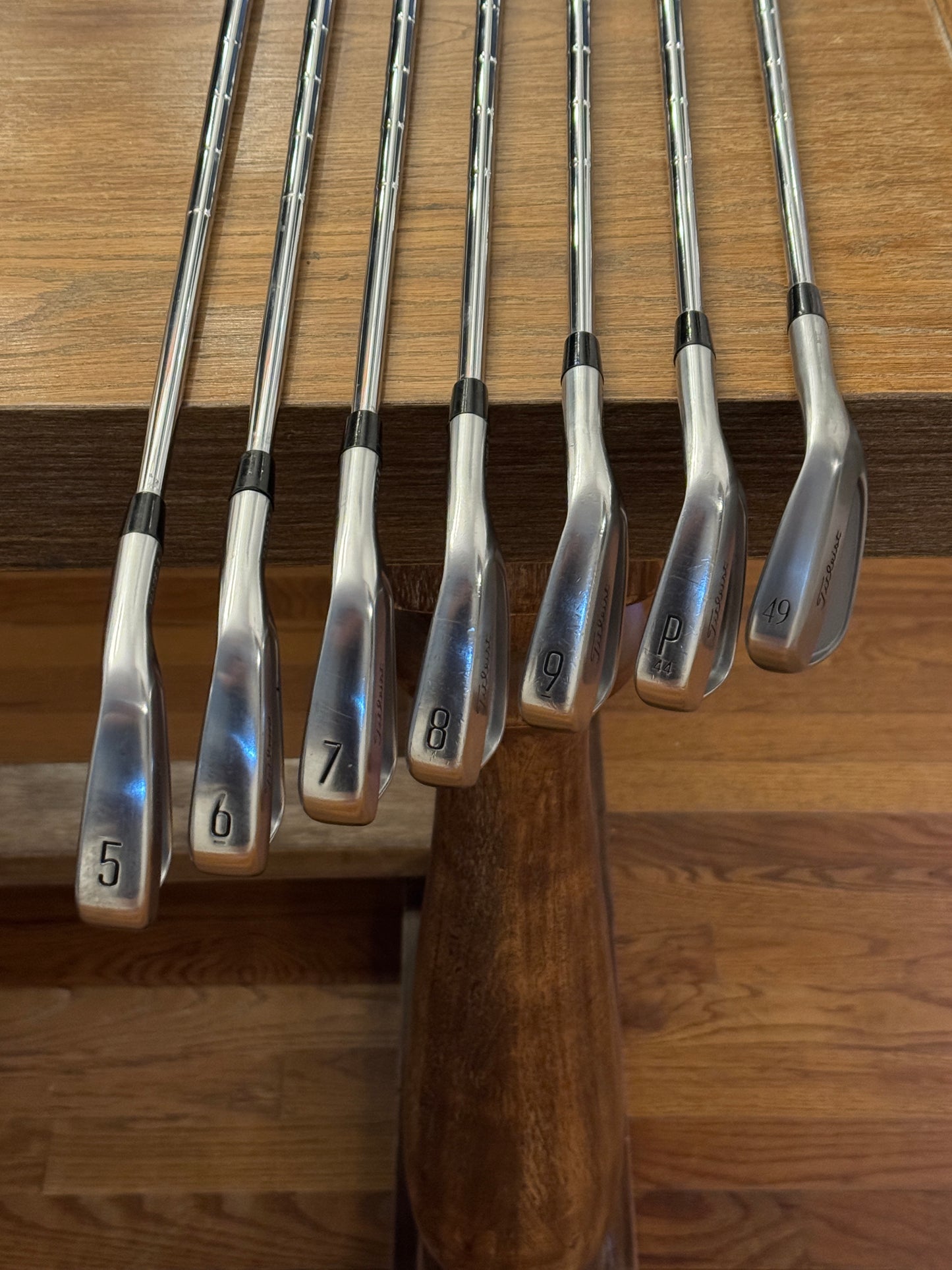 Titleist T150/T100 ‘23 Iron Set +1/2” (5-GW) / Dynamic Gold X100 shafts Xtra Stiff