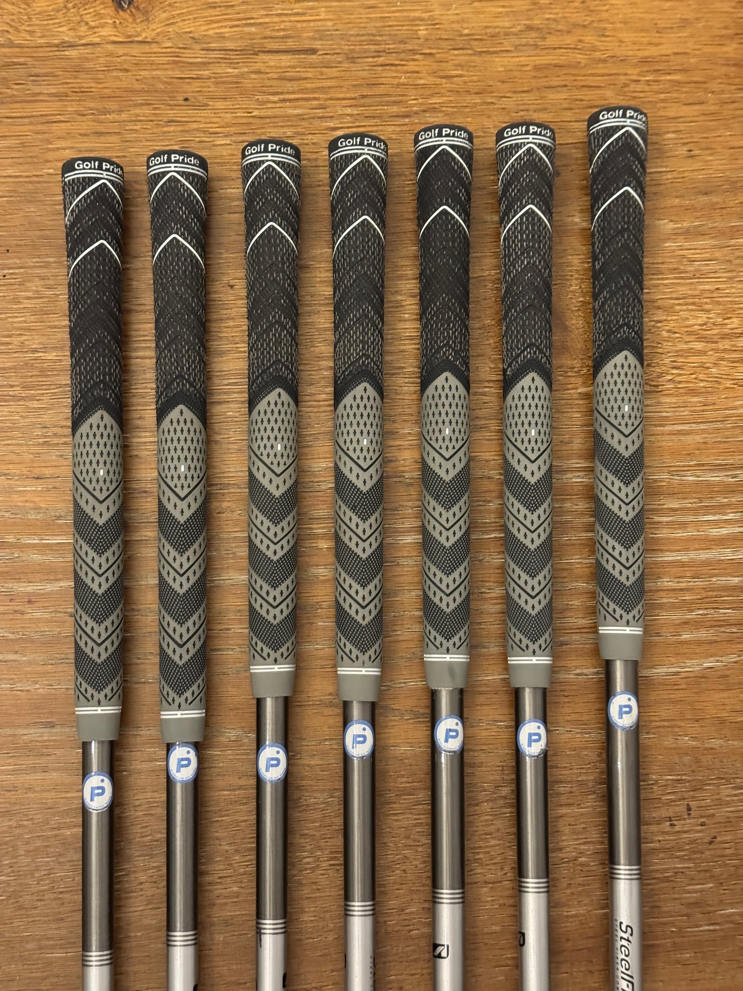 Mizuno JPX 923 Forged Iron Set (4-PW) / Aerotech Steelfiber i125 cw X shafts (xtra stiff)