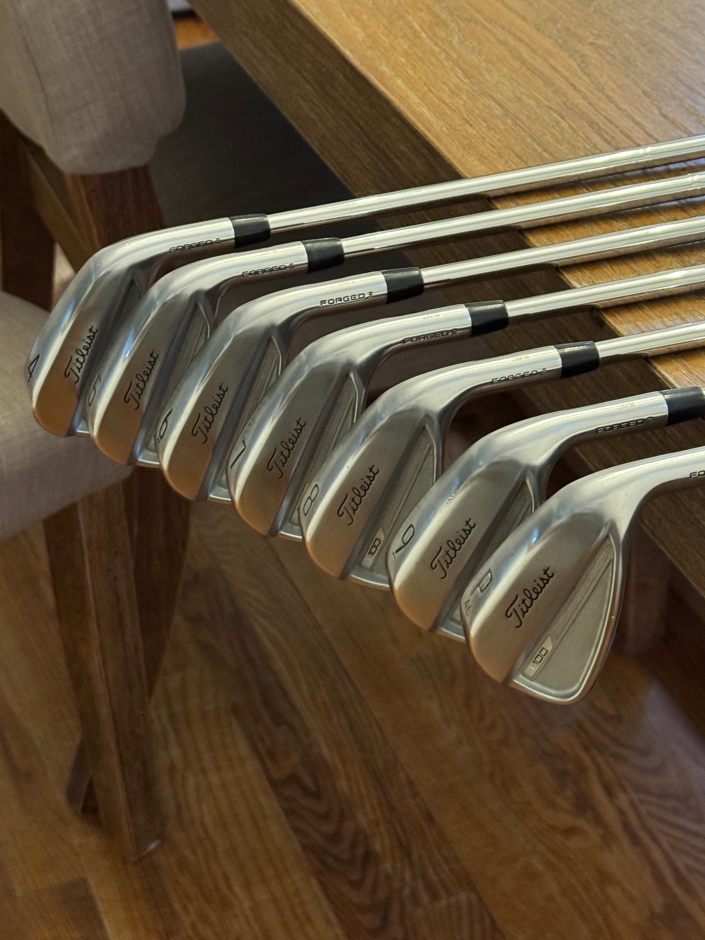 Titleist T100 ‘23 Iron Set (4-PW) / Dynamic Gold X100 shafts