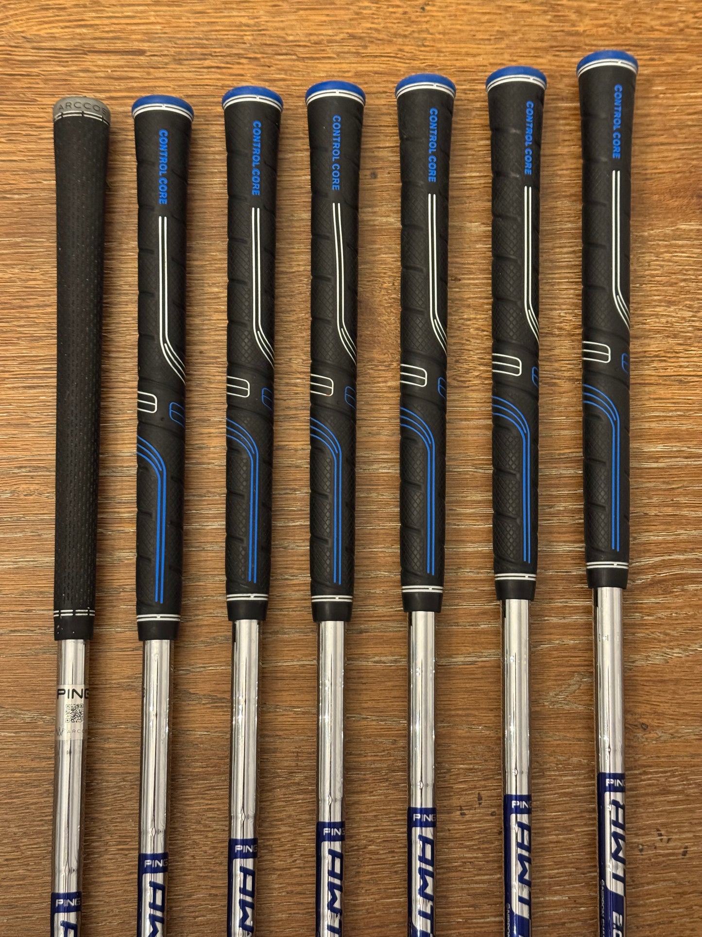 Ping i525 Iron Set +1/2” (4-PW) / Ping AWT 2.0 S shafts (stiff)