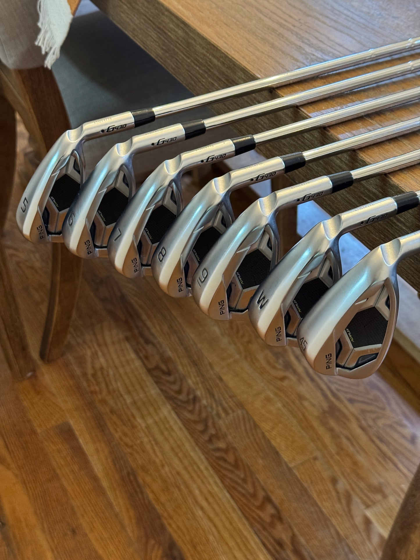 Ping G430 Iron Set (5-GW) / Dynamic Gold S300 shafts Stiff