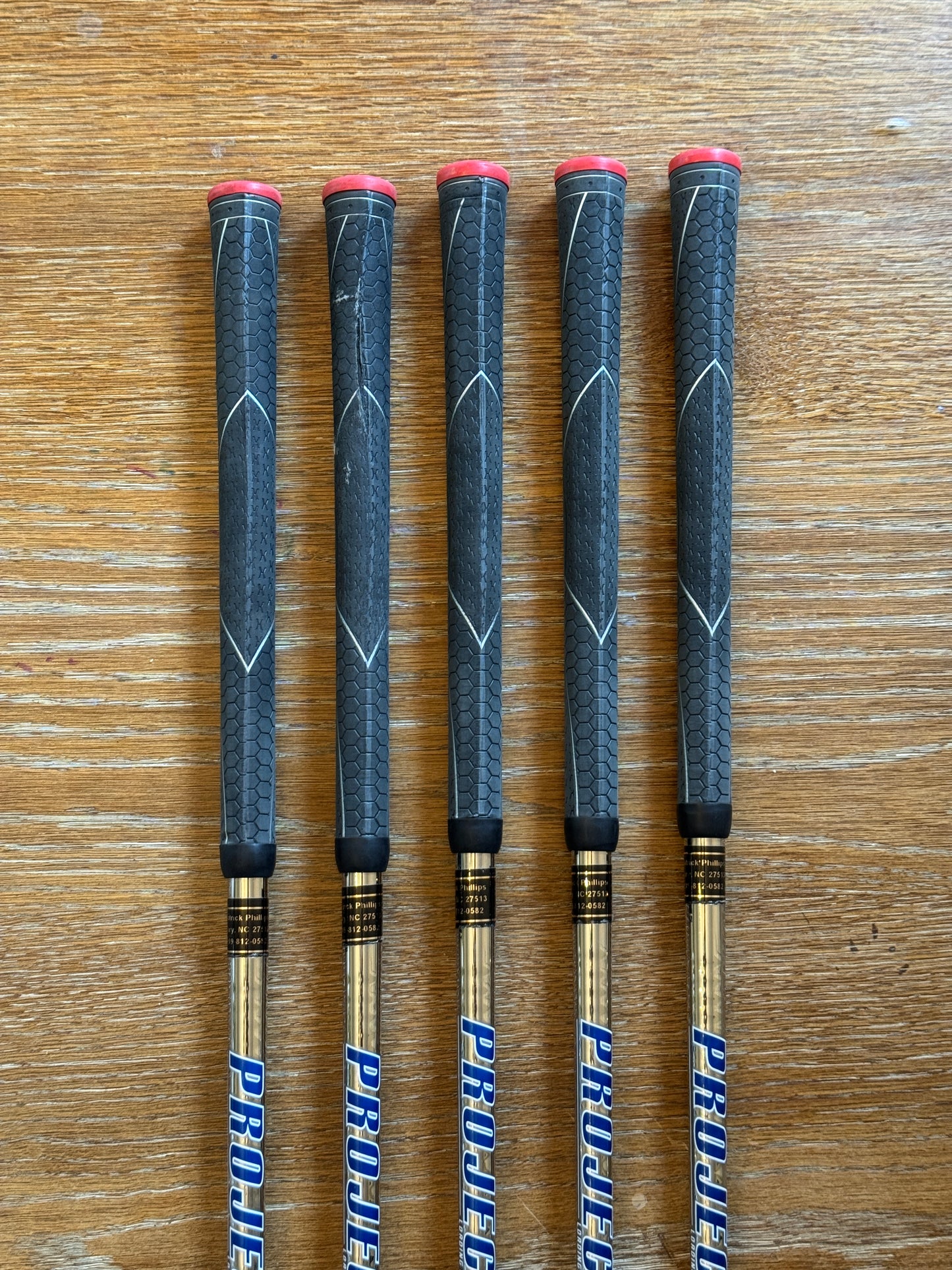 Mizuno JPX 923 Hot Metal Pro Iron Set (6-PW) / Project X LZ 5.5 115g shafts (regular +)