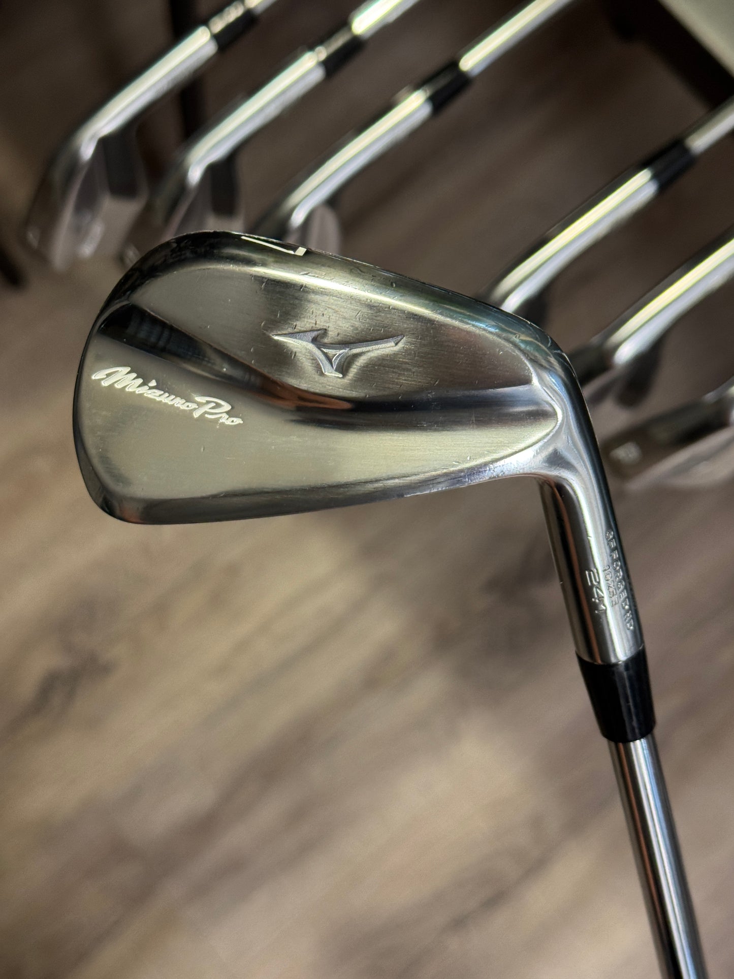 Mizuno Pro 241 Iron Set +1/2” (4-PW) / KBS Tour 120S shafts Stiff
