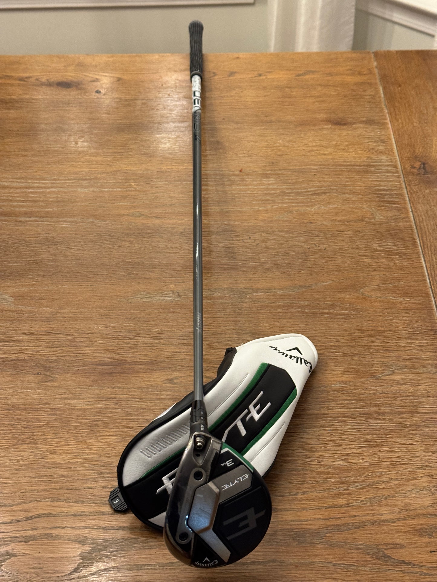 Callaway Elyte 3-wood (16.5°) / Denali 50g 6.0 shaft (stiff)