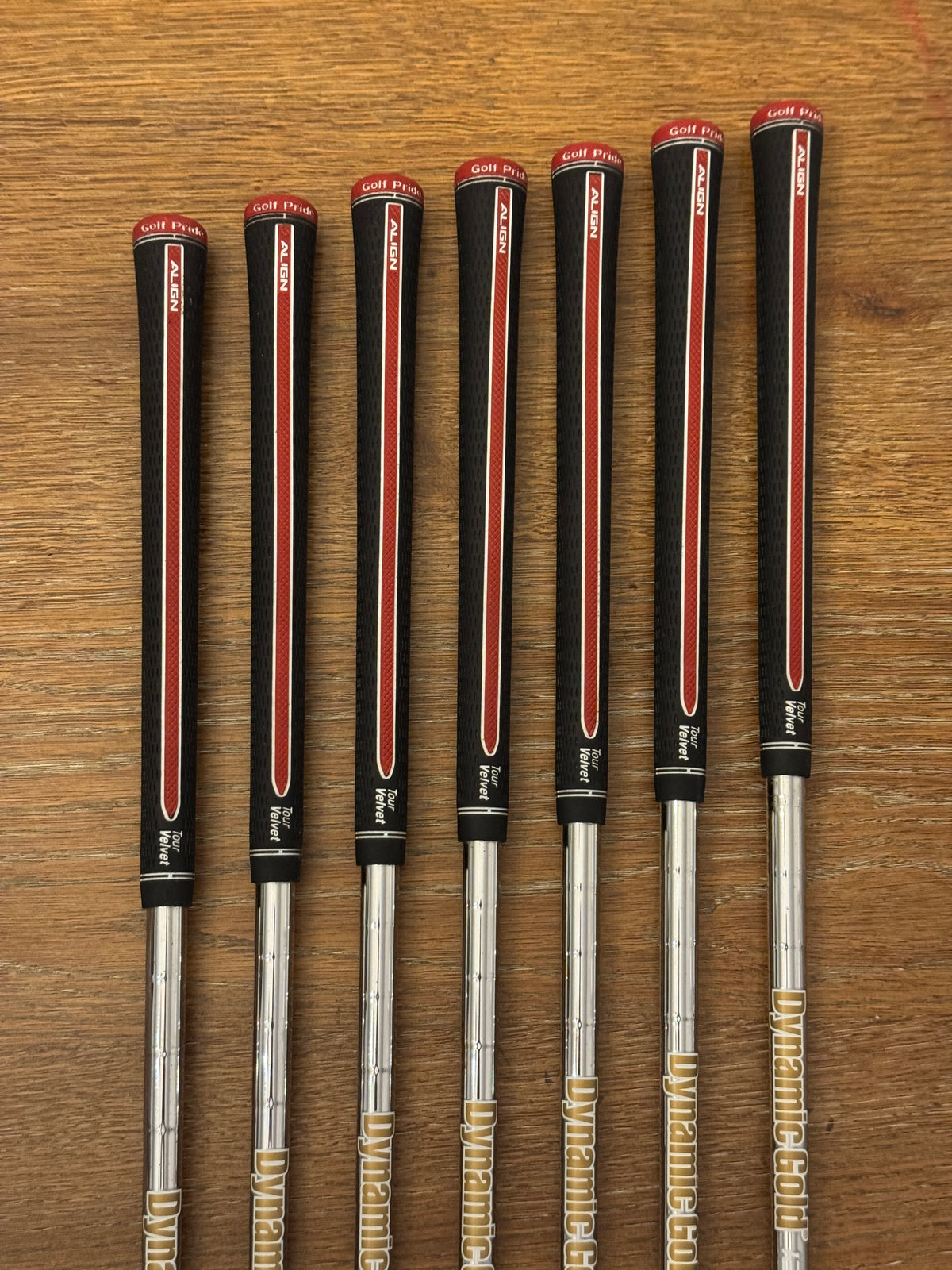 Mizuno Pro 245 Iron Set (4-PW) / Dynamic Gold X100 shafts (xtra stiff)