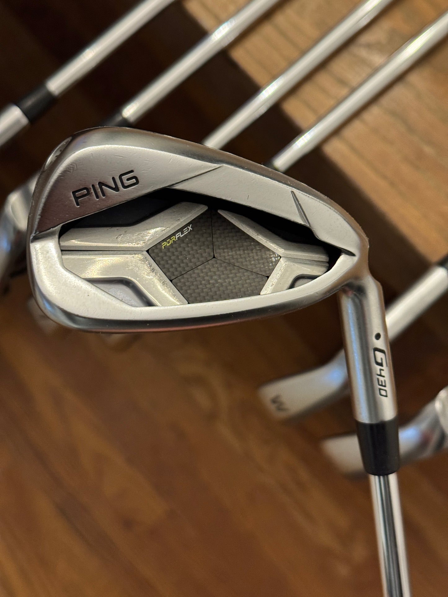 Ping G430 Iron Set (5-UW) / KBS Tour 120S shafts Stiff