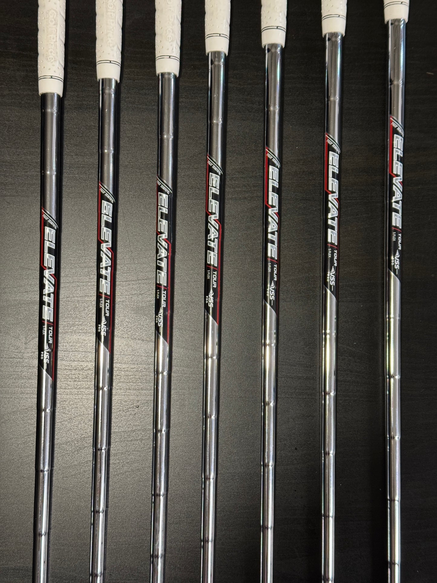 PXG 0211 ST Forged Iron Set (5-GW) / TT Elevate Tour shafts Stiff