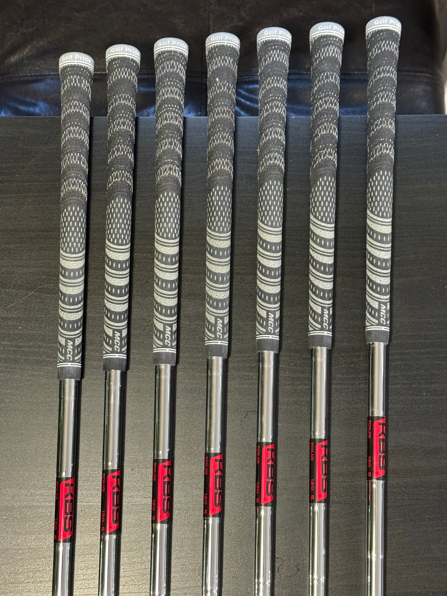 Mizuno Pro 241 Iron Set +1/2” (4-PW) / KBS Tour 120S shafts Stiff