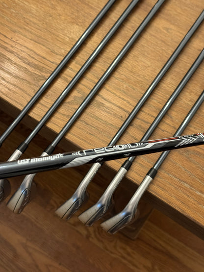 PXG 0311 XP Gen6 Iron Set (5-GW) / UST Mamiya Recoil F4 75 shafts (stiff)
