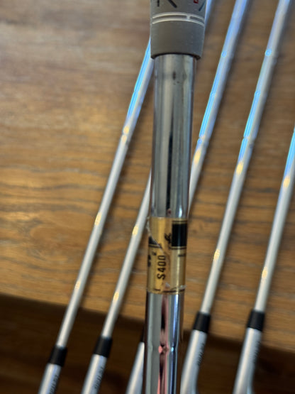 PXG 0211 ST Forged Iron Set (6-GW) / Dynamic Gold S400 shafts (stiff)