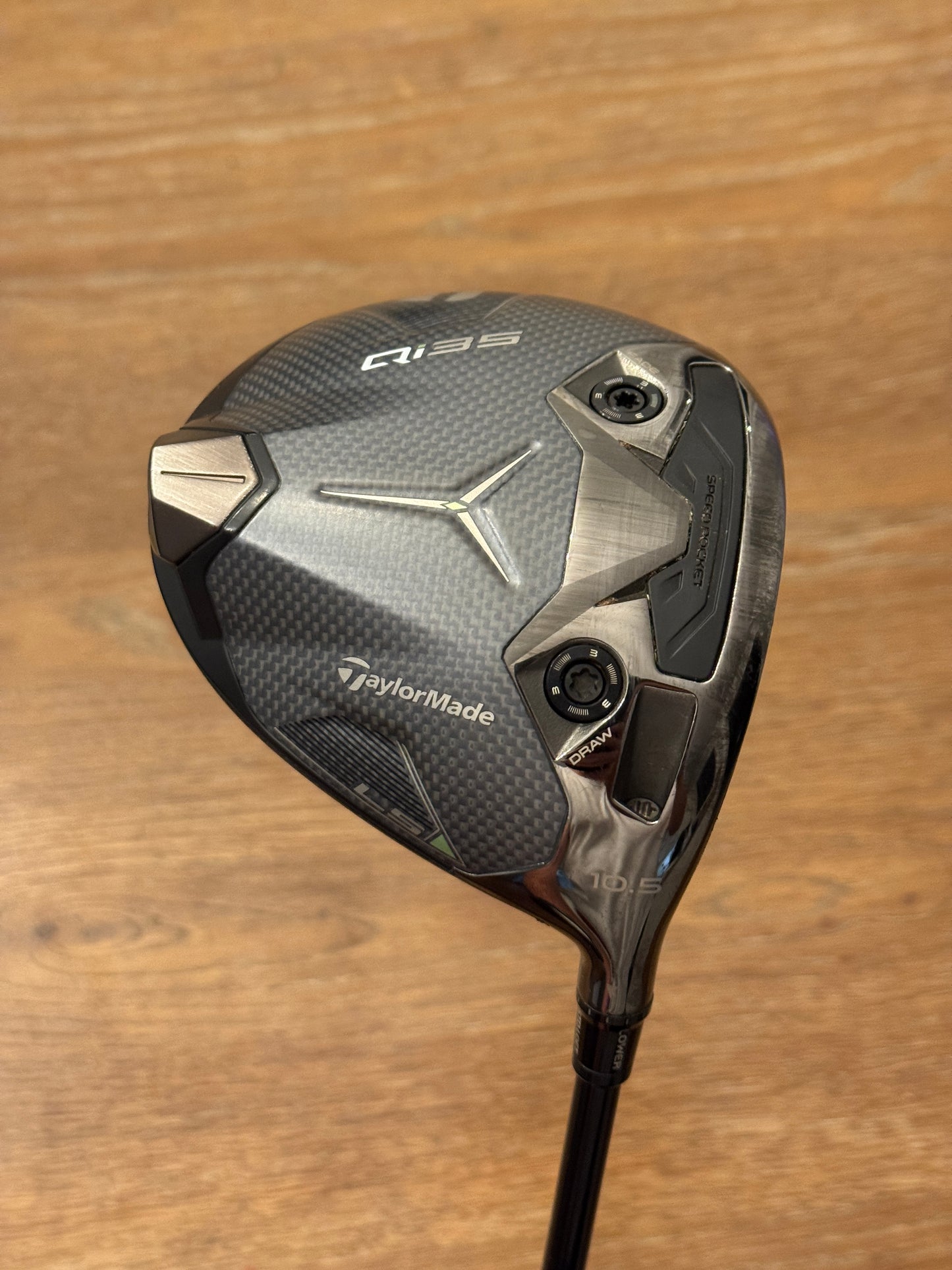 Taylormade Qi35 Driver (10.5°) / Diamana Limited 60 S shaft (stiff)
