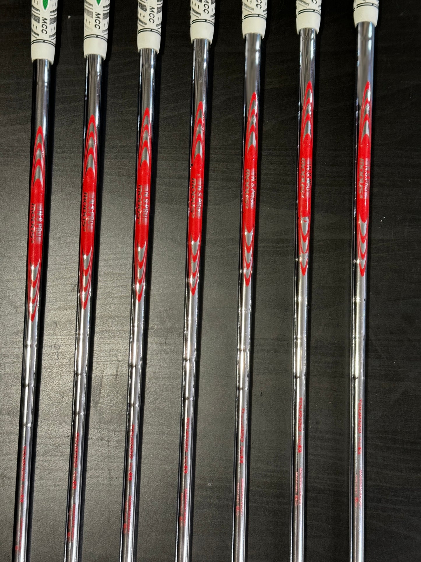 Taylormade P7MC/P770 Iron Set (4-PW) / N.S. Pro Modus3 Tour120 X shafts Xtra stiff