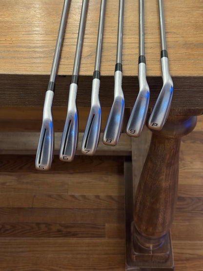 Taylormade P770 ‘25 Forged Iron Set -1” (5-PW) / Steelfiber i70 A shafts (senior)