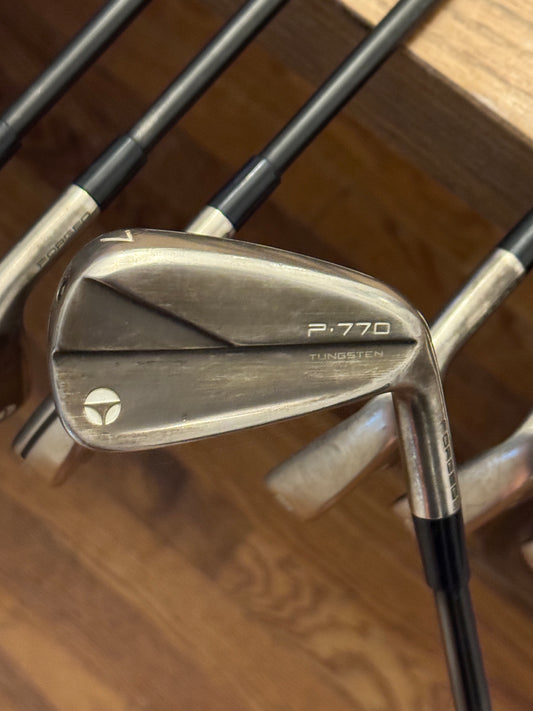 Taylormade P770 ‘23 Iron Set (4-PW) / KBS Tour C-Taper Lite 115X shafts Xtra Stiff