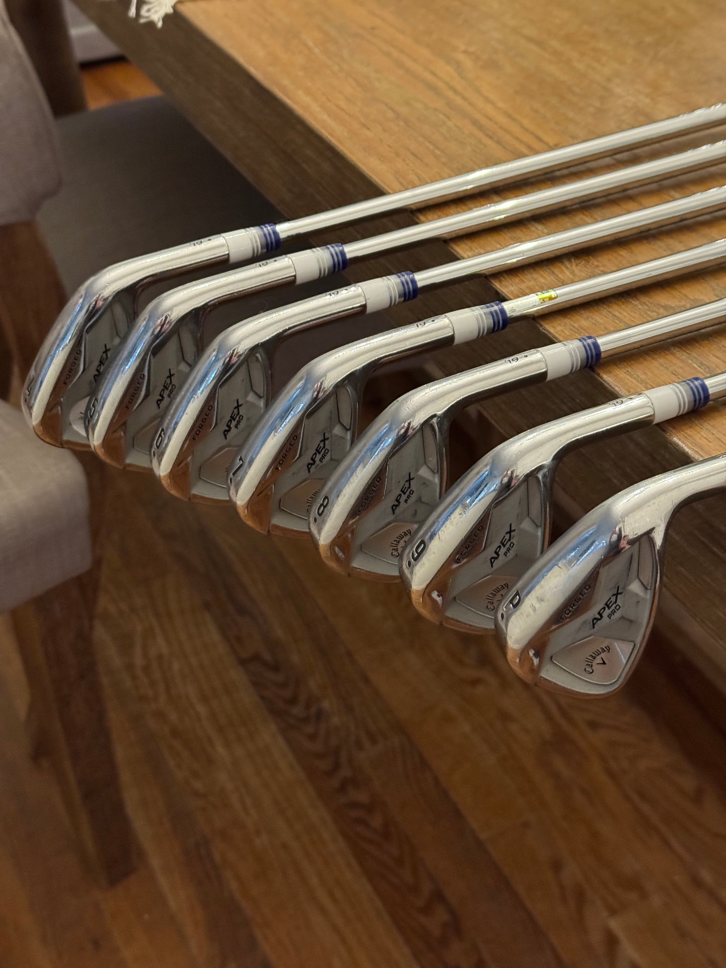 Callaway Apex Pro Iron Set (4-PW) / N.S. Pro Modus3 Tour120 shafts Stiff