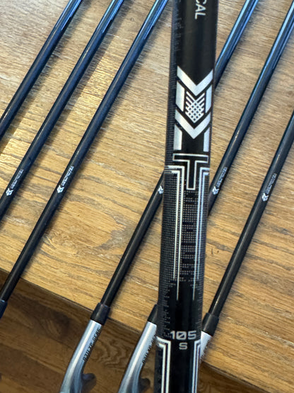 PXG 0311 XP GEN6 Iron Set (4-PW) / Mitsubishi MMT 105 S shafts (stiff)