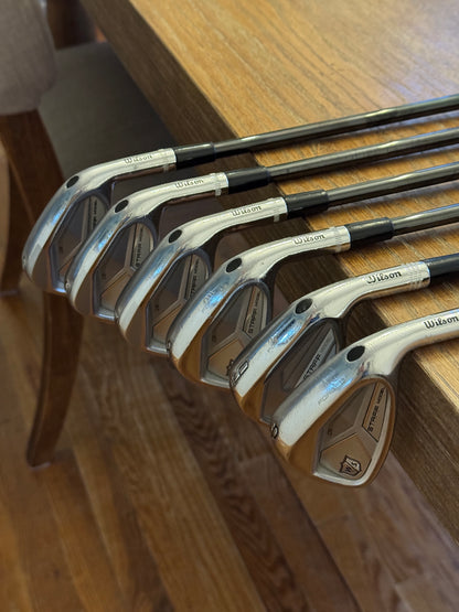 Wilson Staff CB Forged Iron Set (5-PW) / KBS $-Taper Lite 95 shafts (regular)
