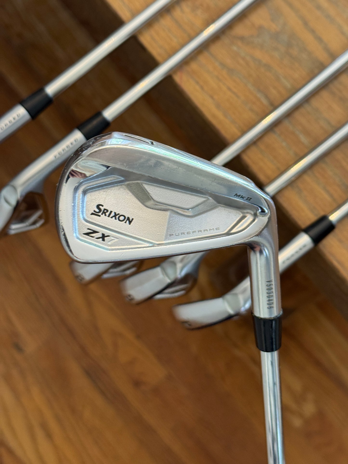 Srixon ZX7 MKii Forged Iron Set (5-PW) / KBS MAX MT 85R shafts (regular)