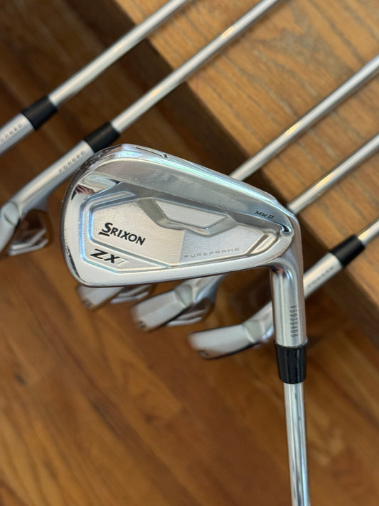 Srixon ZX7 MKii Forged Iron Set (5-PW) / KBS MAX MT 85R shafts (regular)