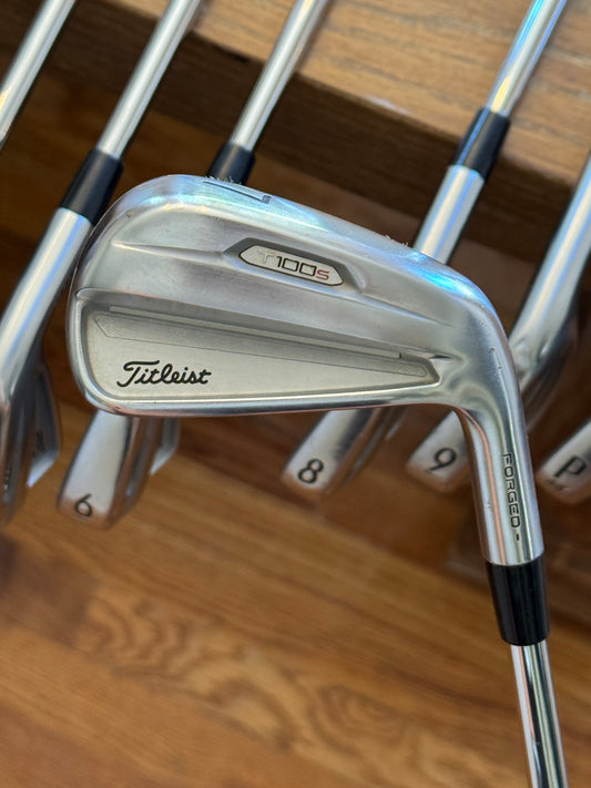 Titleist T100S Iron Set (4-PW) / Project X LZ 6.0 120g shafts Stiff
