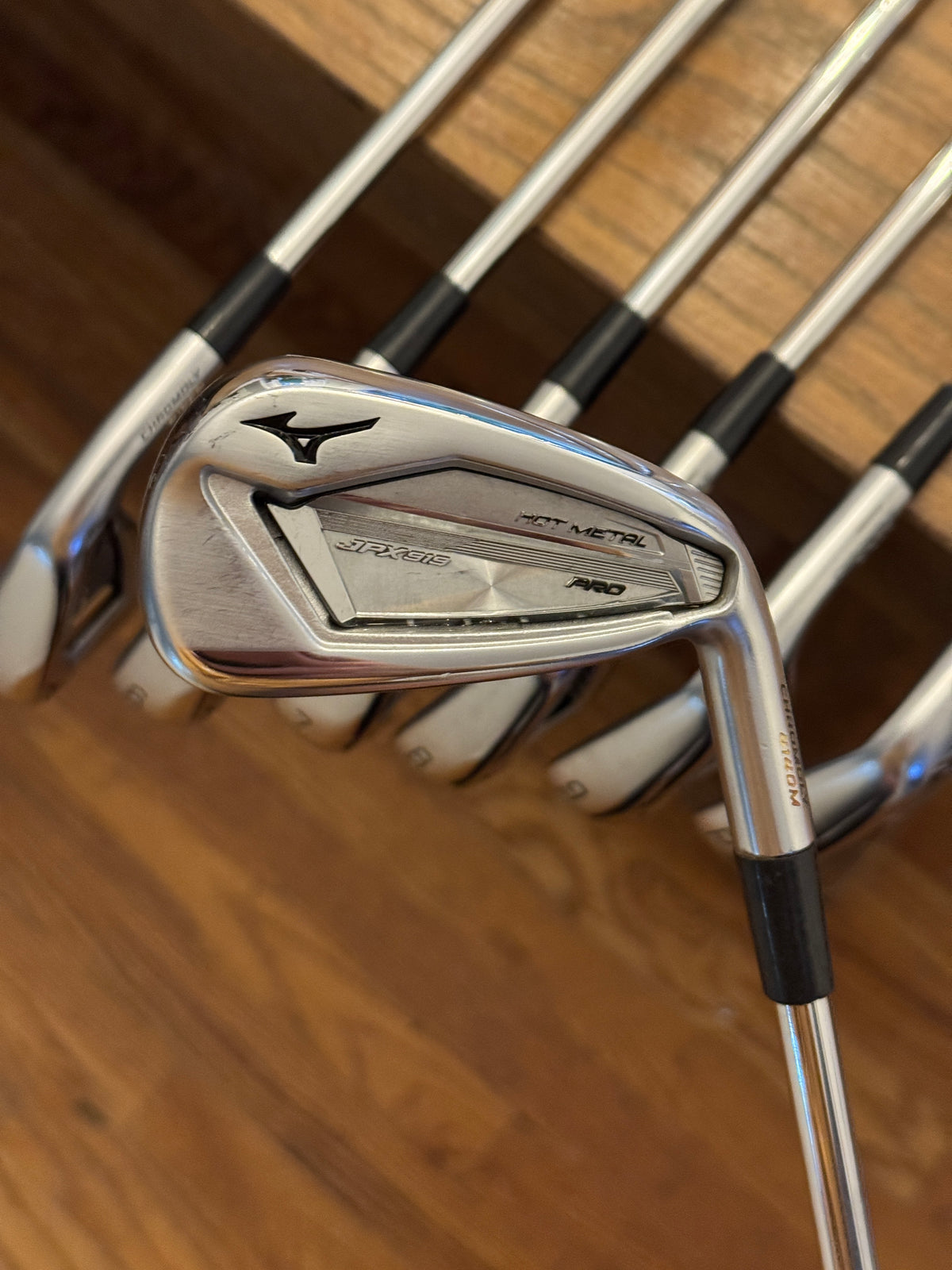 Mizuno JPX 919 Hot Metal Pro Iron Set (4-PW) / KBS TOUR 95 S shafts (stiff)