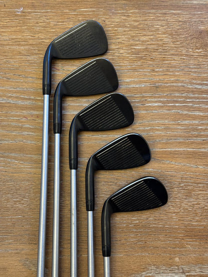 PXG 0211 XCor2 Black Iron Set (6-PW) / KBS TOUR C-Taper 130X shafts (xtra stiff)