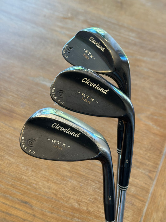 Cleveland RTX 588 Wedge Set (52°, 56°, 60°)