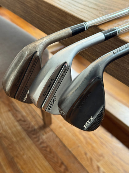 Cleveland RTX Wedge Set (50°, 56°, 60°)