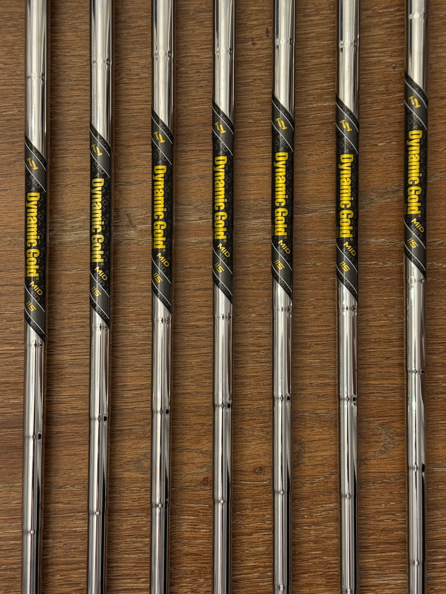 *MINT* Srixon ZXi5 Forged ‘25 Iron Set LH (4-PW) / Dynamic Gold MID S300 shafts (stiff)