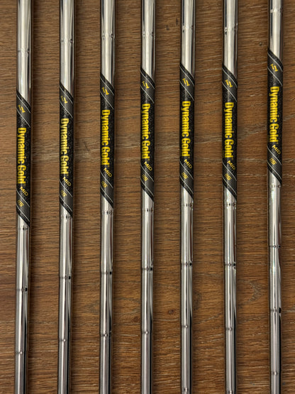 *MINT* Srixon ZXi5 Forged ‘25 Iron Set LH (4-PW) / Dynamic Gold MID S300 shafts (stiff)