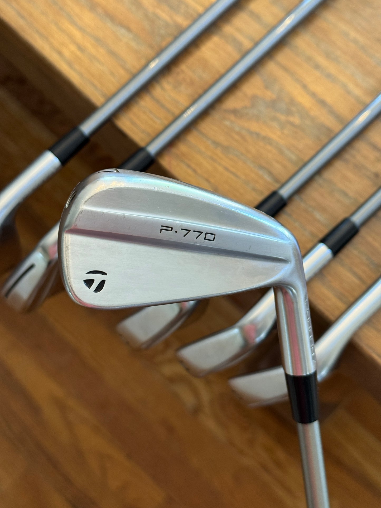 Taylormade P770 ‘25 Forged Iron Set -1” (5-PW) / Steelfiber i70 A shafts (senior)