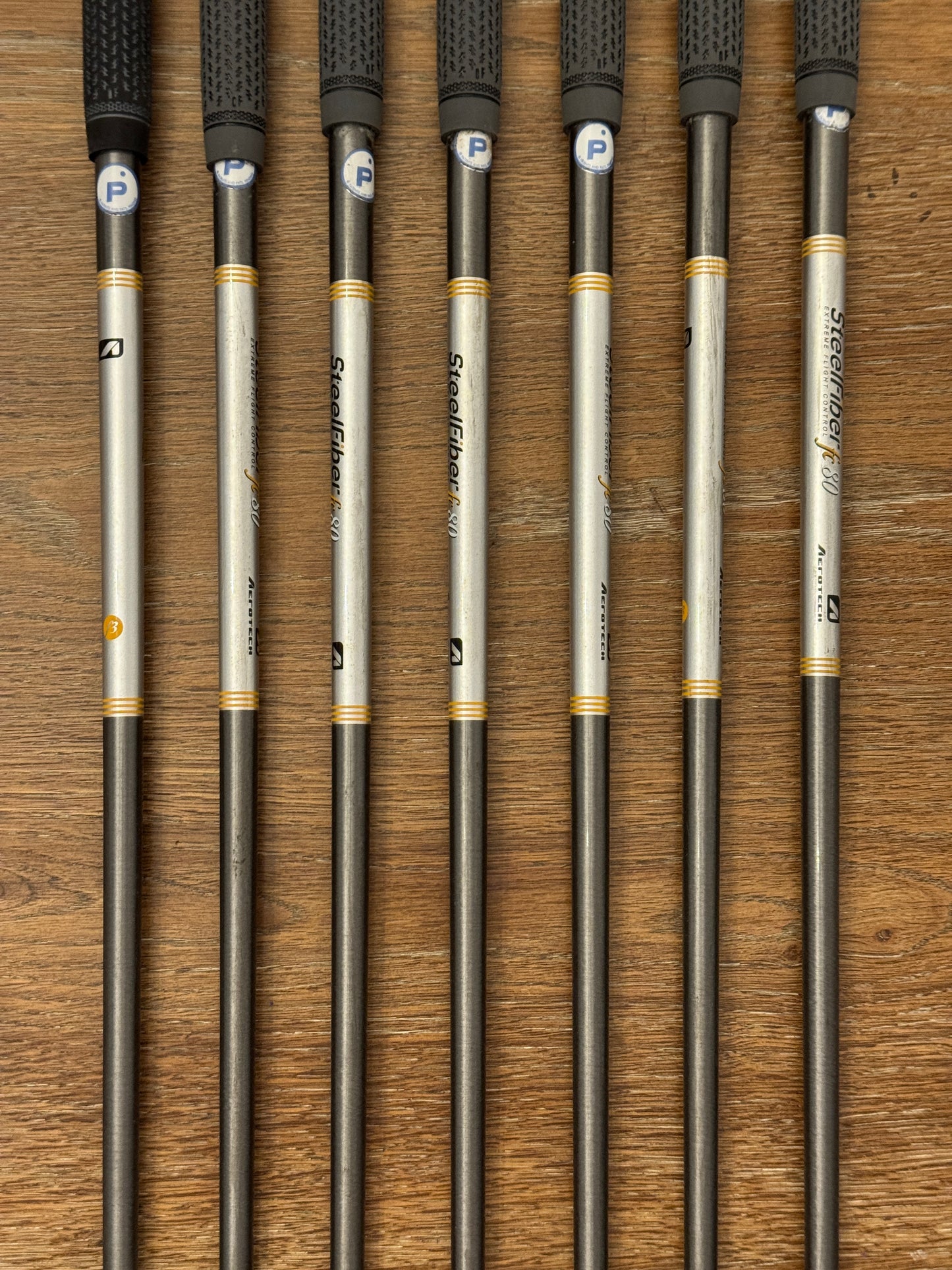 Titleist T200 ‘19 Iron Set (4-PW) / Steelfiber fc80 f3 shafts (regular)