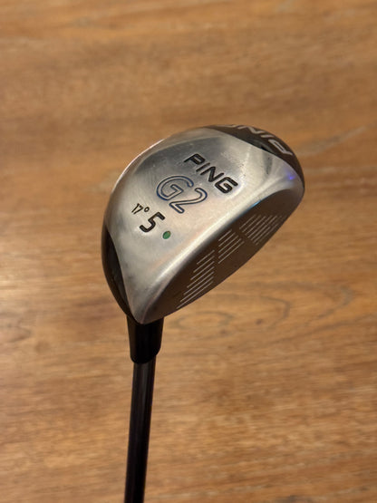 Ping G2 5-wood (17°) / Ping TFC 100 R shaft (regular)