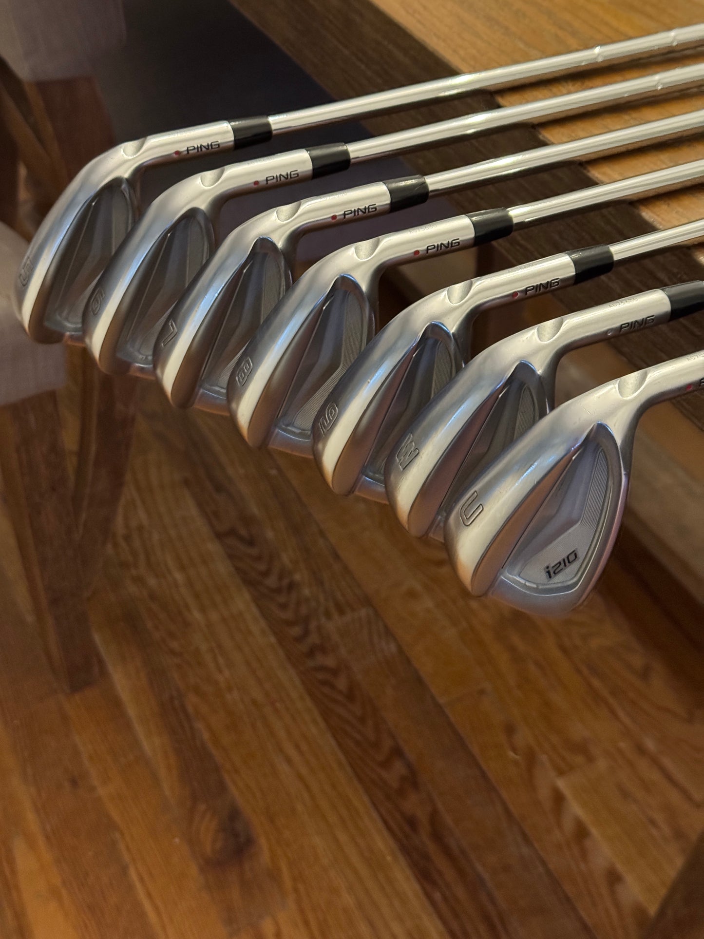 Ping i210 Iron Set (5-UW) / Dynamic Gold X100 shafts (xtra stiff)