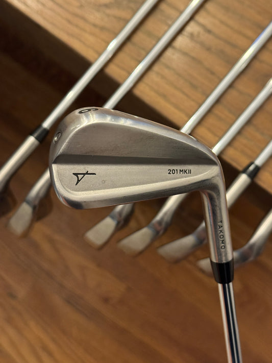 Takomo 201 MKII Iron Set (4-PW) / KBS TOUR 110R shafts (regular)