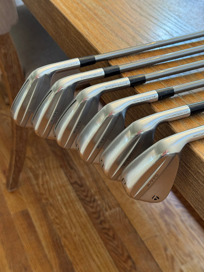Taylormade P770 ‘25 Forged Iron Set -1” (5-PW) / Steelfiber i70 A shafts (senior)