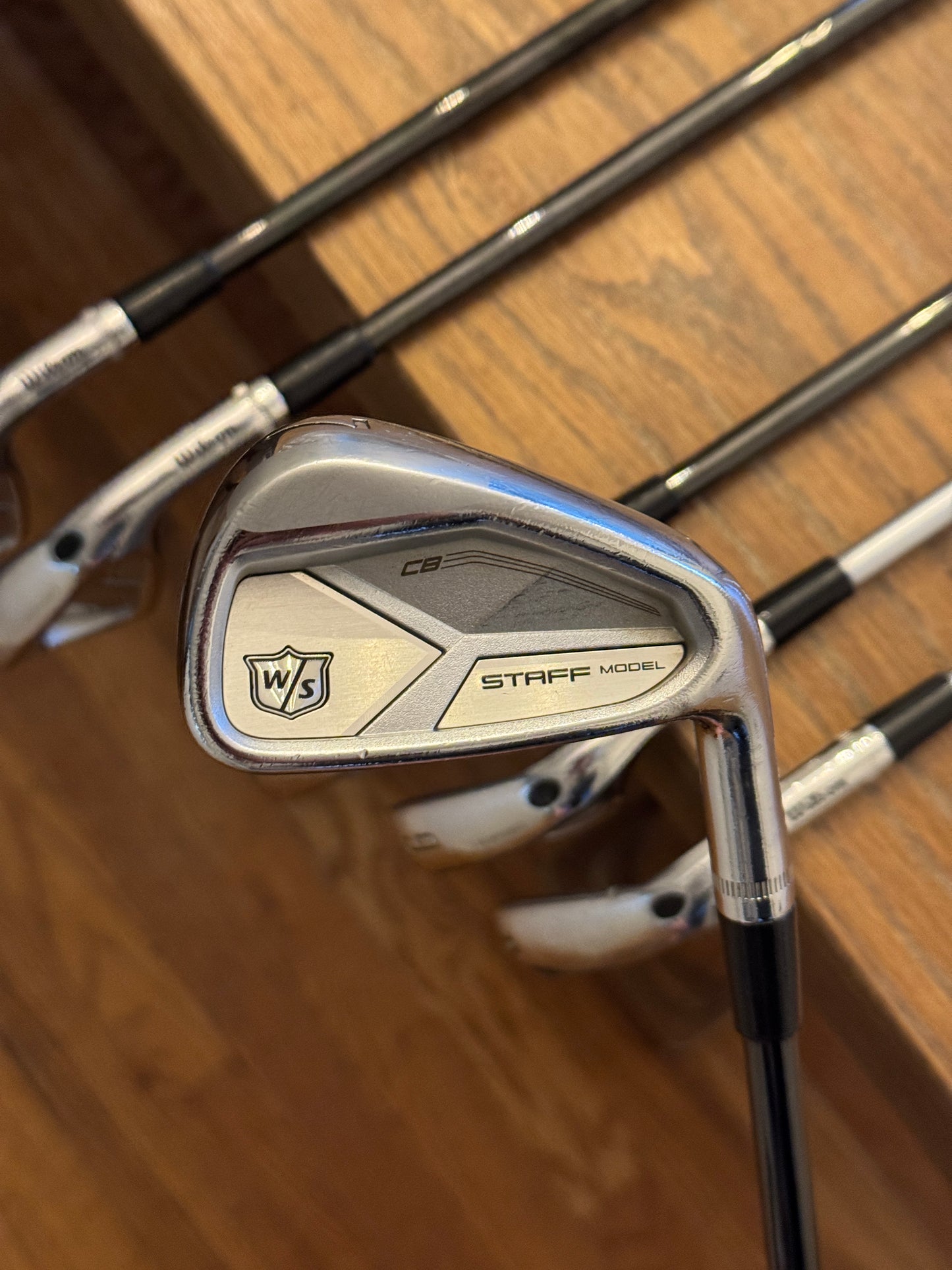 Wilson Staff CB Forged Iron Set (5-PW) / KBS $-Taper Lite 95 shafts (regular)