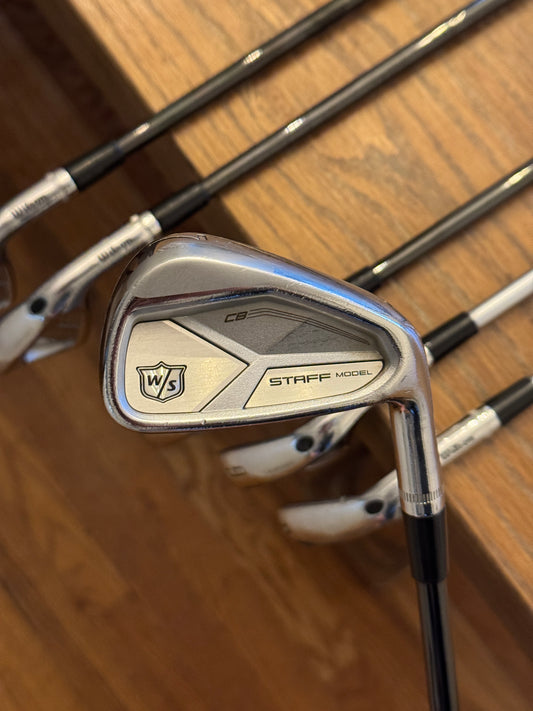 Wilson Staff CB Forged Iron Set (5-PW) / KBS $-Taper Lite 95 shafts (regular)