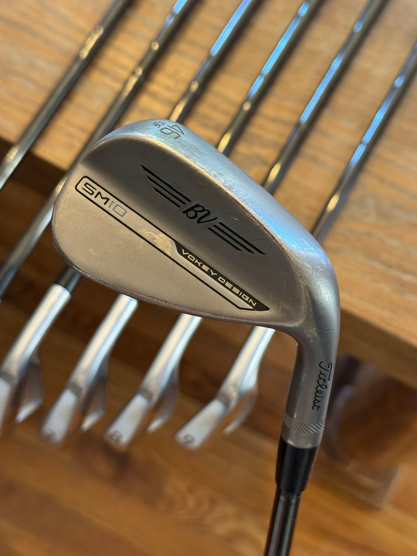 Titleist T100 ‘23 Iron Set (4-PW) / KBS $ Taper 130 shafts Xtra stiff